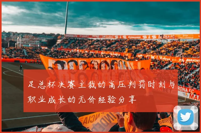 足总杯决赛主裁的高压判罚时刻与职业成长的无价经验分享