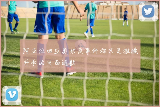 阿亚拉回应奥尔莫事件称只是推搡并承诺当面道歉